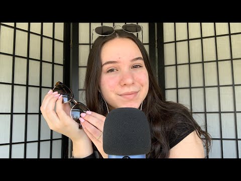 ASMR Sunglasses (Tapping and Whispering)