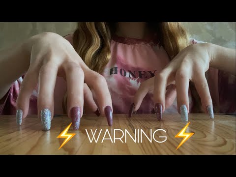 ASMR | ⚡️Fast and aggressive BUILDUP tapping and scratching⚡️