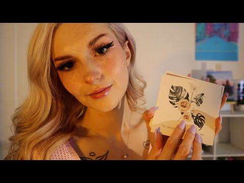 [ASMR] Soft Up Close Whispers ~ Positive Affirmations | Tracing | Tapping