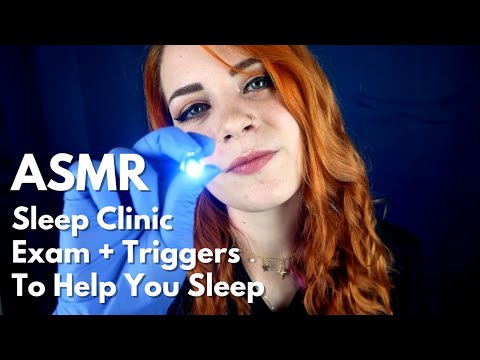 ASMR Sleep Clinic | Medical Exam + Helping You Relax & Sleep