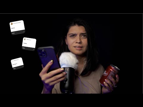 ASMR Whispering Your Names with Dr.Pepper