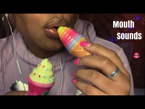 ASMR | Squishy Tapping & M🍦UTH Sounds
