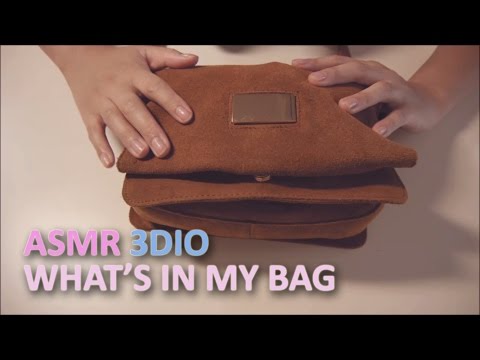 (ENG SUB)한국어ASMR. What's in My Bag? 가방 속 물건 소개 Whispering in Korean