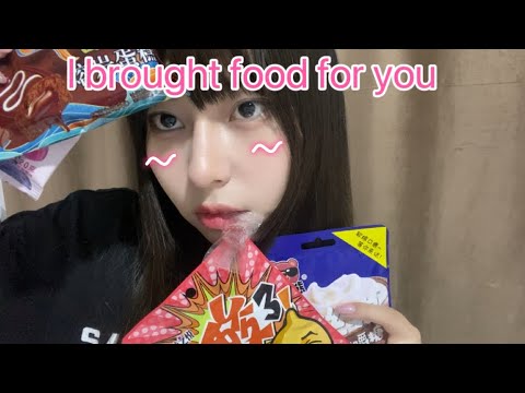 ASMR - Trying Chinese and Korean Snacks! 🇨🇳 🇰🇷