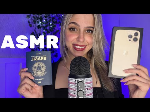 POV (asmr) VOCÊ FOI PARADO NO AEROPORTO