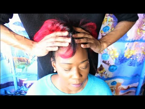 ASMR Hair Play | Comb & Scalp Massage Tingles ft ButterScotchASMR