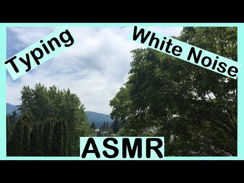 ASMR - Outdoor Eco Chamber & Typing (No Talking)