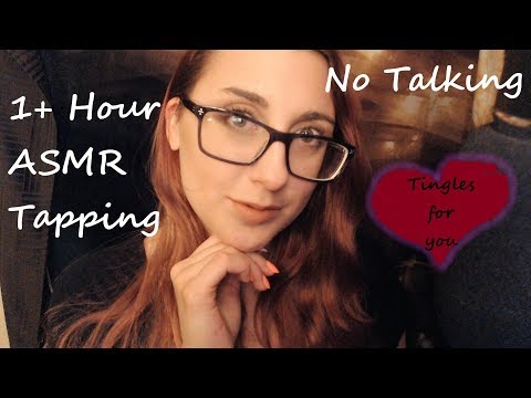 1+ Hour ASMR For Background Noise, Sleep, Study, Chill ~ Tapping No Talking