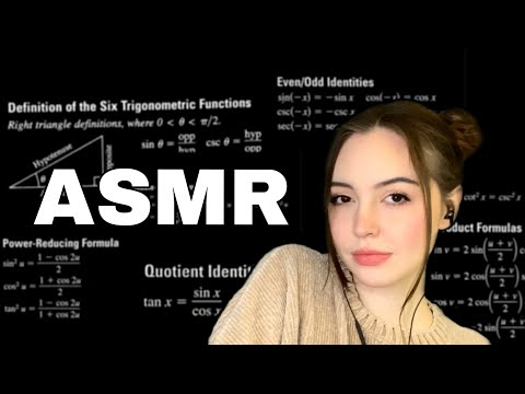 ASMR “Triggernometry" | **WHISPERED** Trig Identities and Formula Recitation