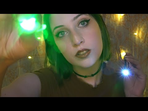 Painting your face with LIGHT • ASMR roleplay