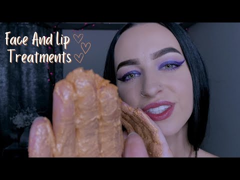 [ASMR] Pumpkin & Candy Facial Treatment For Halloween RP | Personal Attention