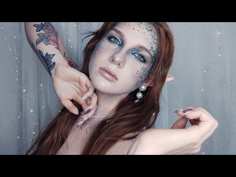 ASMR | Spit Painting Siren🧜🏻 (siren ambience, layered mouth sounds, roleplay & more) 🫠💦