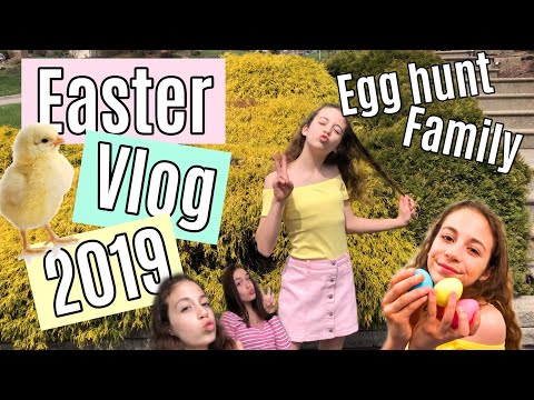 Easter Vlog!🐣🌷 family, egg hunting, finding my basket!✨💕