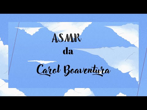 ASMR sem falar. Primeiro vídeo do canal. Tapping, no talking