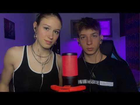 My Brother Tries ASMR With Me