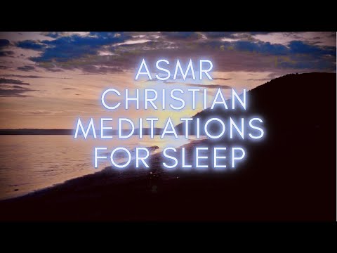 Christian ASMR | Bible Sleep Talk Down | Bible Reading and Music