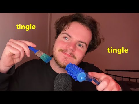 Fast & Aggressive ASMR Mic Triggers (Mouth Sounds, Hand Sounds, Mic Scratching, Visual Triggers)
