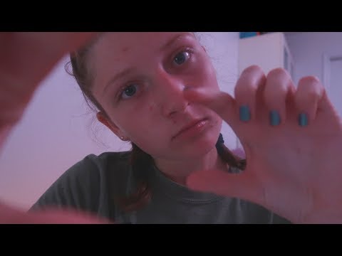 ASMR Plucking Away Your Negativity! (hand movements, mouth sounds, positive affirmations)