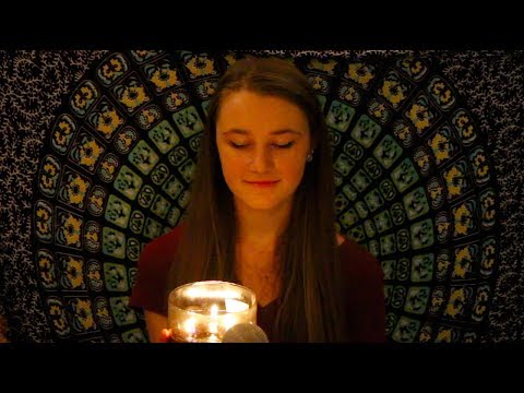 ASMR - Match and Candle Lighting ♡ (Crackling Candles, Whispering, Tapping)