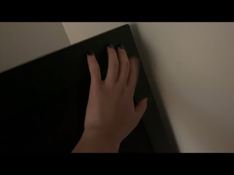 ASMR Tapping on a TV