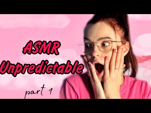 Pleasantly Unpredictable ASMR , Tapping, Scratching, Whispering Fast mostly