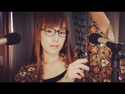 [ASMR]🇯🇵着物でNT5マイクテスト/Japanese kimono and test new microphones.