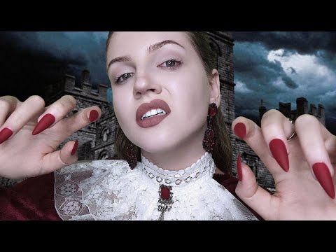 АСМР Массаж Головы от Вампира Викторианской Эпохи • ASMR Head Massage from a Victorian Vampire