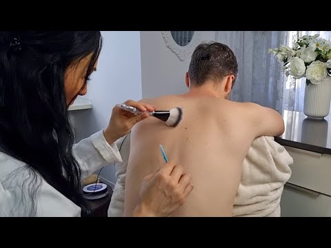 ASMR Smooth Back Shave For Intense Relaxation & Tingles