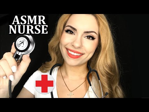 ASMR Night Nurse PHYSICAL ❤ Medical Exam Roleplay