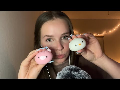 ASMR with Squishy Toys! w/ MOUTH SOUNDS
