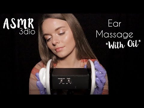 ASMR | Oily Ear Massage with Nitrile Gloves