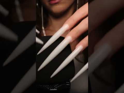 ASMR | Mic Pumping, Swirling and Scratching with Extremely Long Nails (Sneak peek) #shorts #asmr