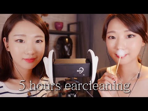 [ASMR] 10 kinds of all time favorite ear cleaning for 5 hours | no talking ASMR
