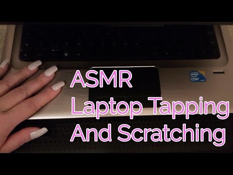 ASMR Laptop Tapping And Scratching(No Talking)