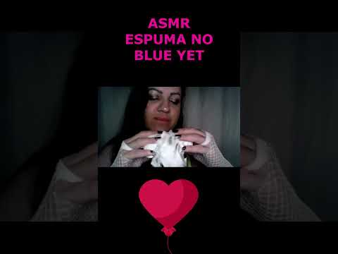 ASMR-SHORTS ESPUMA NO BLUE YET #rumo2k #asmr #asmr #shortsviral