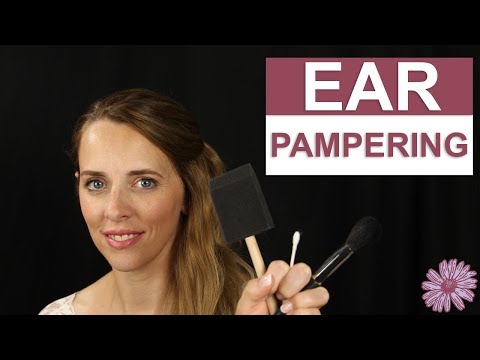 ASMR - EAR PAMPERING with Crickets | 🐜Ear Cleaning and the Sounds of the Night 🐜| Whispering