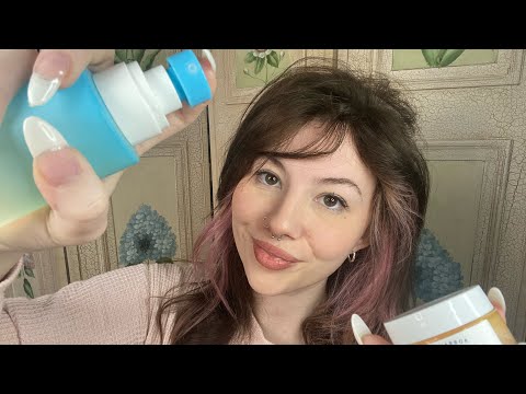 ASMR Spa Day, Doing Your Skincare💓 (personal attention) 😘