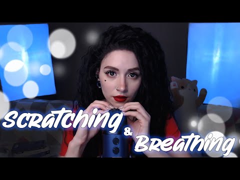 Blue Yeti scratching, breathing| March trigger video for Patreon | ASMR_kotya