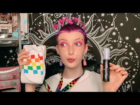 ASMR Sephora, Urban Planet, Hot topic and Spencer’s HAUL