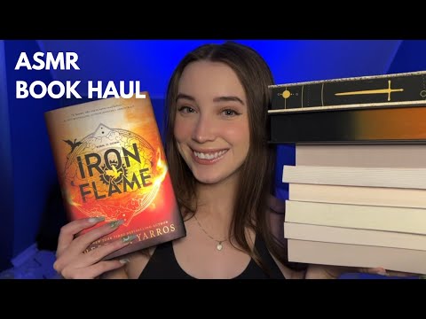 ASMR Book Haul!! Showing you books I’ve bought recently 📚