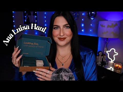 ASMR | Ana Luisa Jewelry Unboxing/Haul & Review✨