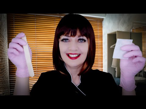 ASMR Spa | Lip & Chin Wax | Skin Cleansing, Realistic Sounds, Crackling Candle, Personal Attention
