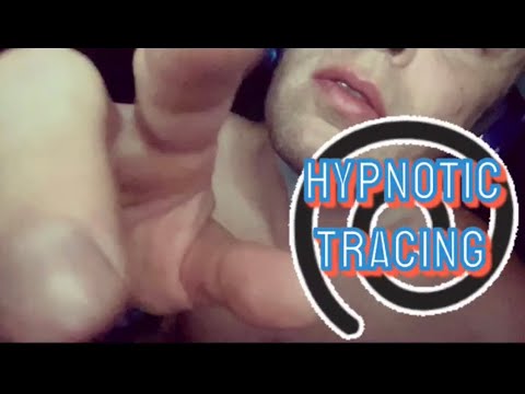 ASMR Relaxing Hypnosis to Sleep - Air Tracing & Male Whispering