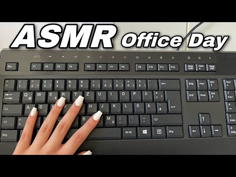 ASMR Office Day (Lots of Typing)