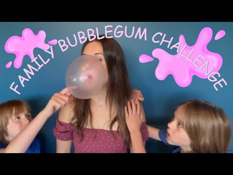 Bubblegum challenge | Kids Blowing Bubbles | Bazooka Gum