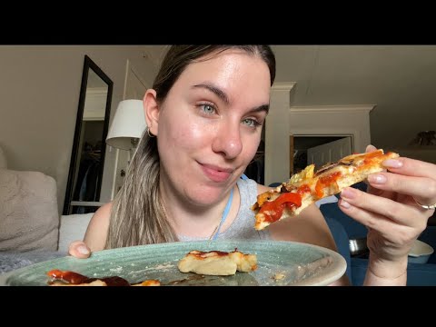 ASMR Eat with Me | Pizza Mukbang