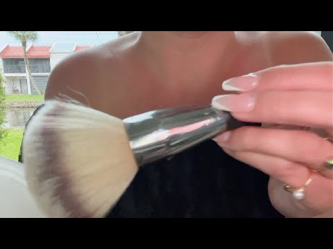ASMR Doing Your Makeup in 1 Minute *fast* ♥︎