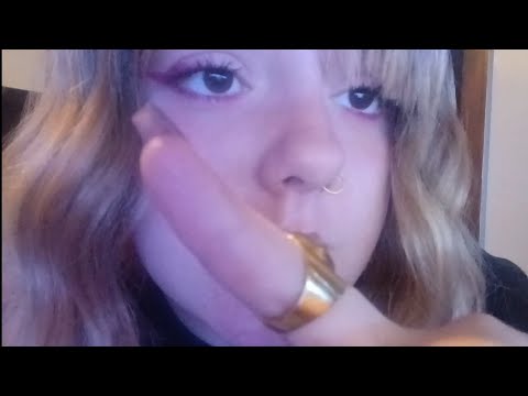 ASMR- Spit Painting & Lens Licking Roleplay (descriptively painting your face then licking it off)