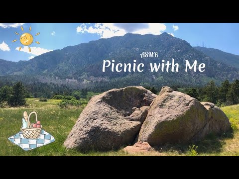 ASMR Vlog | A Picnic in the Mountains | Relaxing Nature, Whispering ⛰️