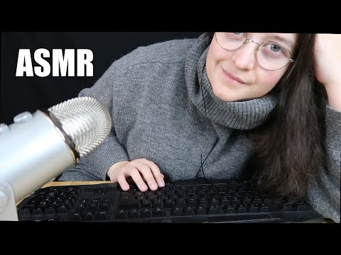 ASMR - Entspannende TASTATURGERÄUSCHE - Keyboard Sounds for Sleep